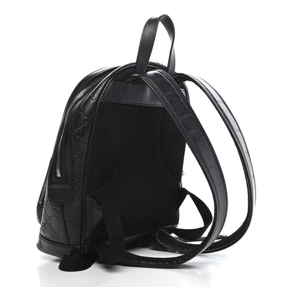 Gucci Guccissima Signature Small Day Backpack Black 3 of 9