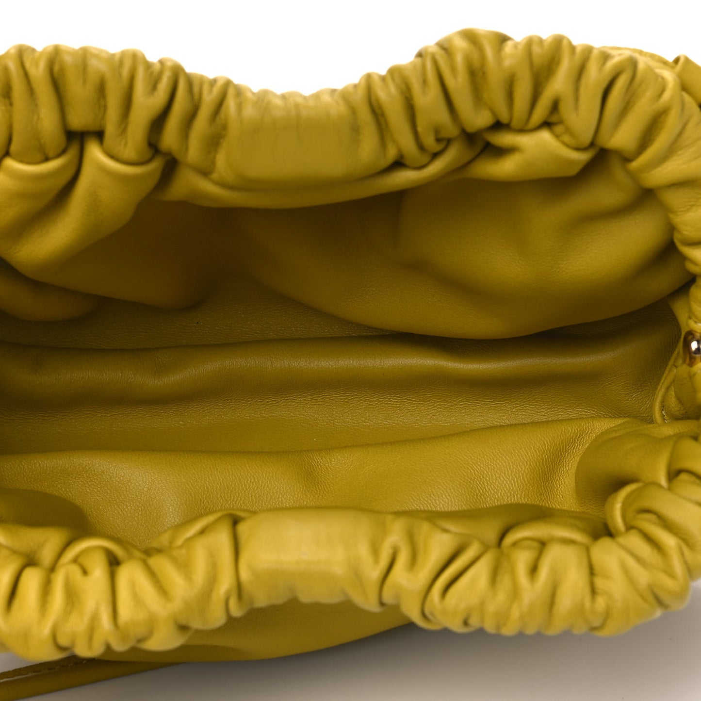 Lambskin Mini Cloud Clutch Pomelo