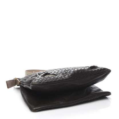 Bottega Veneta Nappa Intrecciato Marquise Flower Crossbody Messenger Bag Ebano 4 of 14