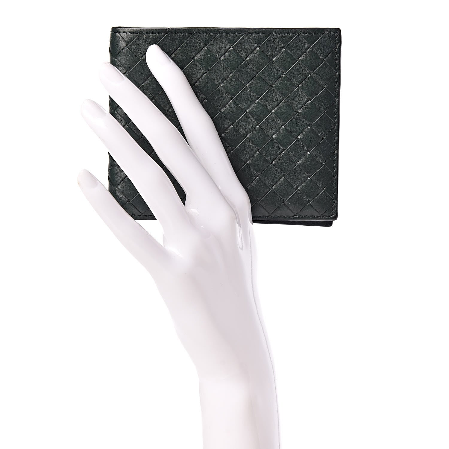 Bottega Veneta Nappa Intrecciato Bi-Fold Wallet Thyme 2 of 6