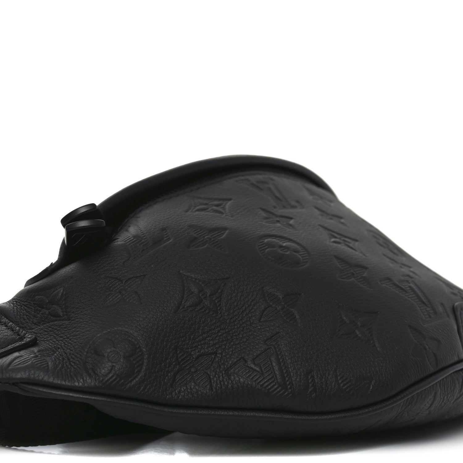 Louis Vuitton Calfskin Monogram Shadow Discovery Bumbag Black 8 of 9