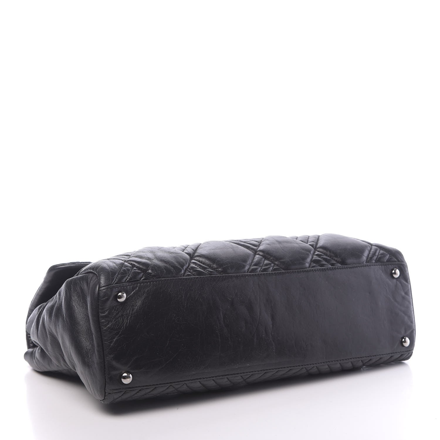 Chanel Lambskin In and Out XL Maxi Flap Black 4 of 12