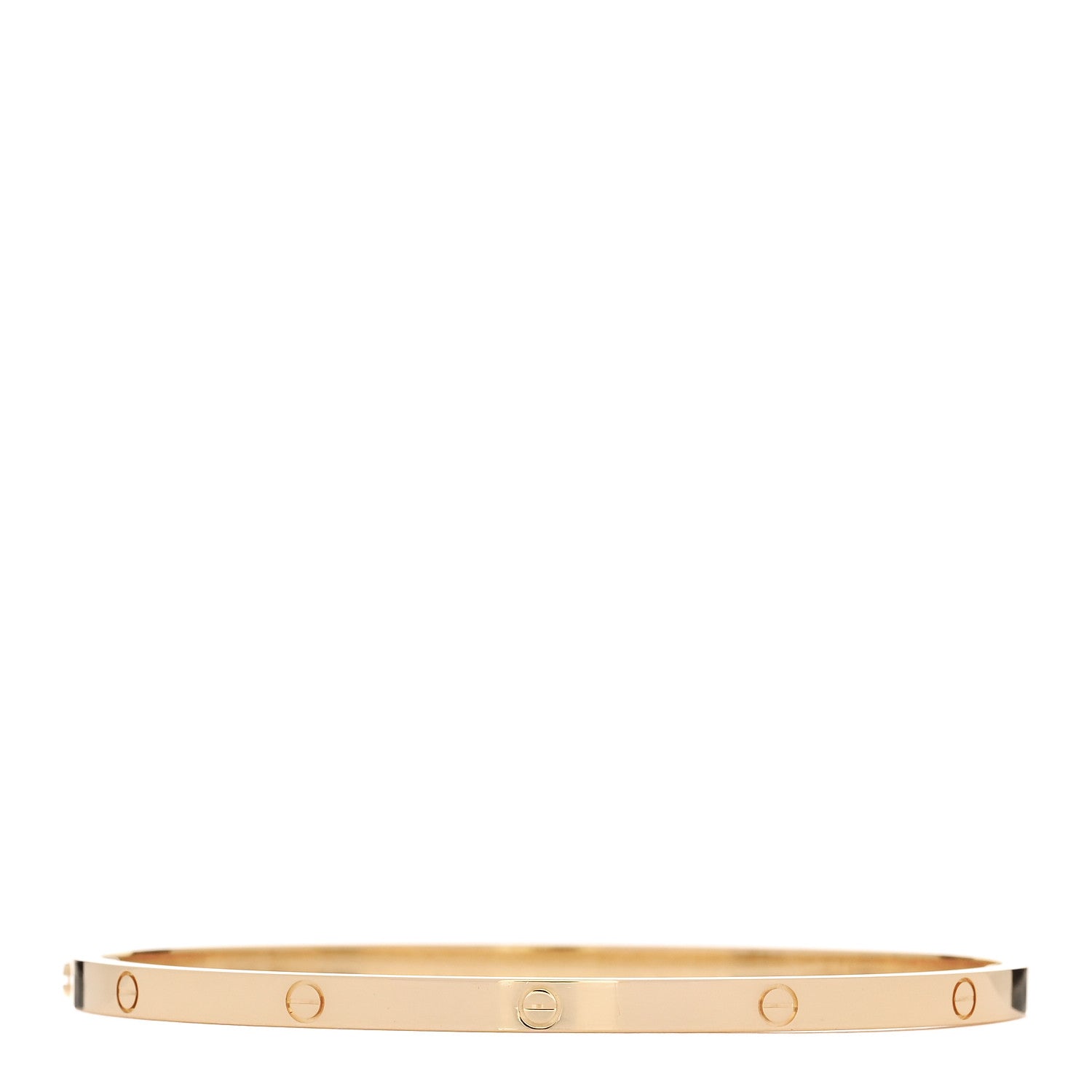 Cartier 18K Yellow Gold Small LOVE Bracelet 19 2 of 8