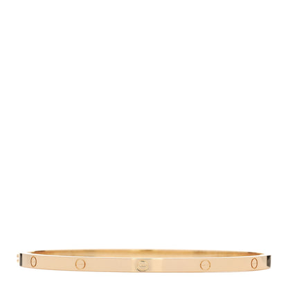 Cartier 18K Yellow Gold Small LOVE Bracelet 19 2 of 8