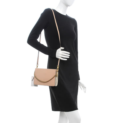 Givenchy Grained Calfskin Suede Cross 3 Crossbody Bag Nude Light Beige 2 of 7