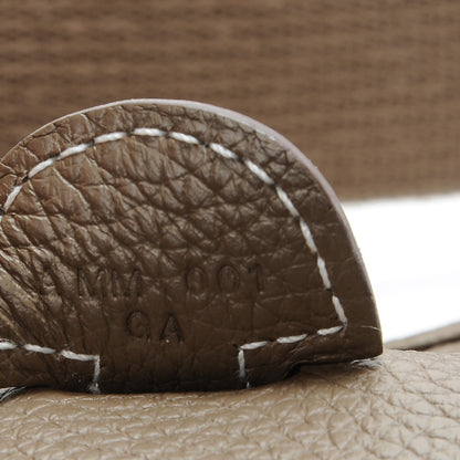 Hermes Taurillon Clemence Evelyne III PM Etoupe 5 of 7