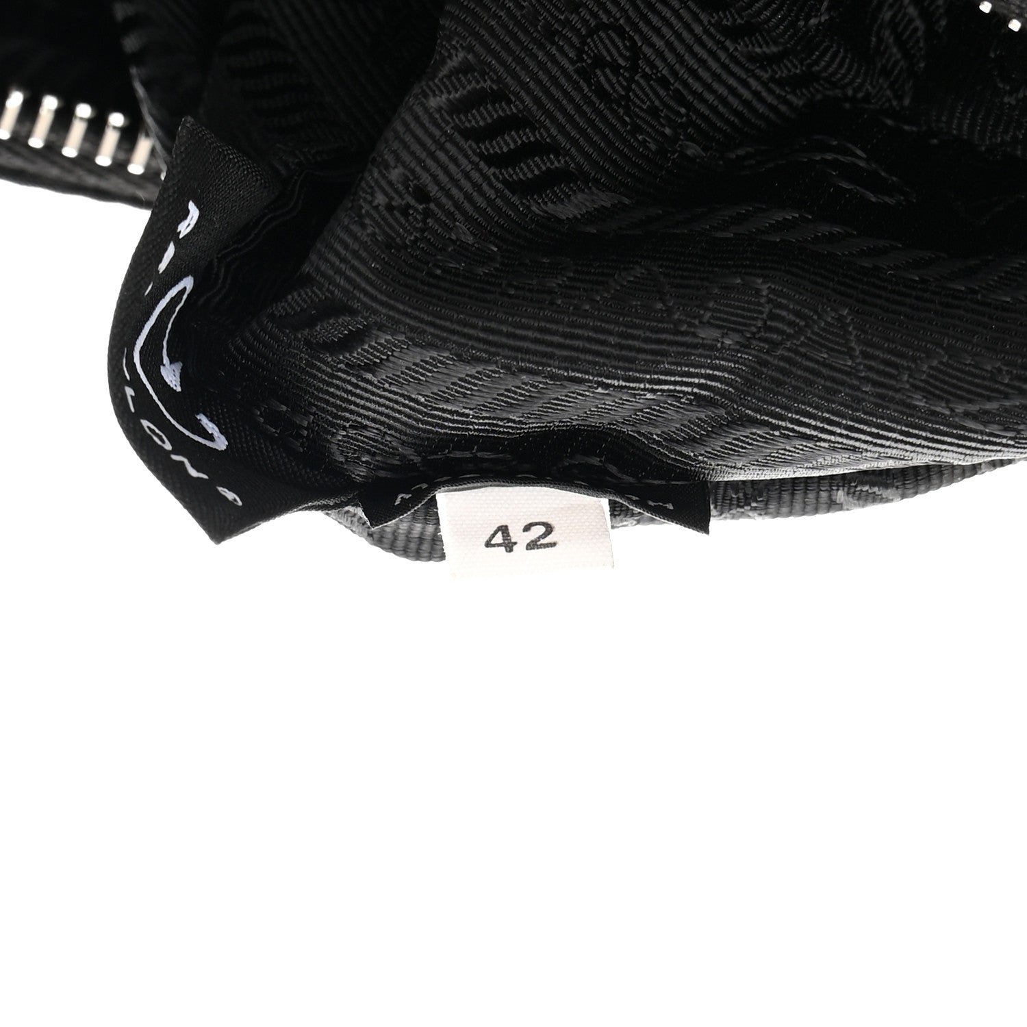 Prada Tessuto Nylon Saffiano Mini Re-Edition 2005 Bag Black 9 of 16