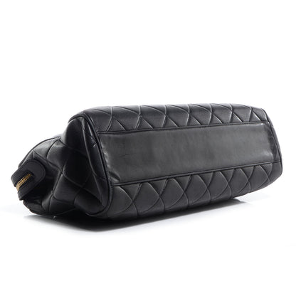 Chanel Lambskin Quilted Shoulder Bag Black 4 of 8