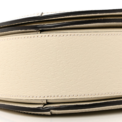 Gucci Textured Calfskin Small Ophidia Flap Messenger Bag Mystic White 9 of 13