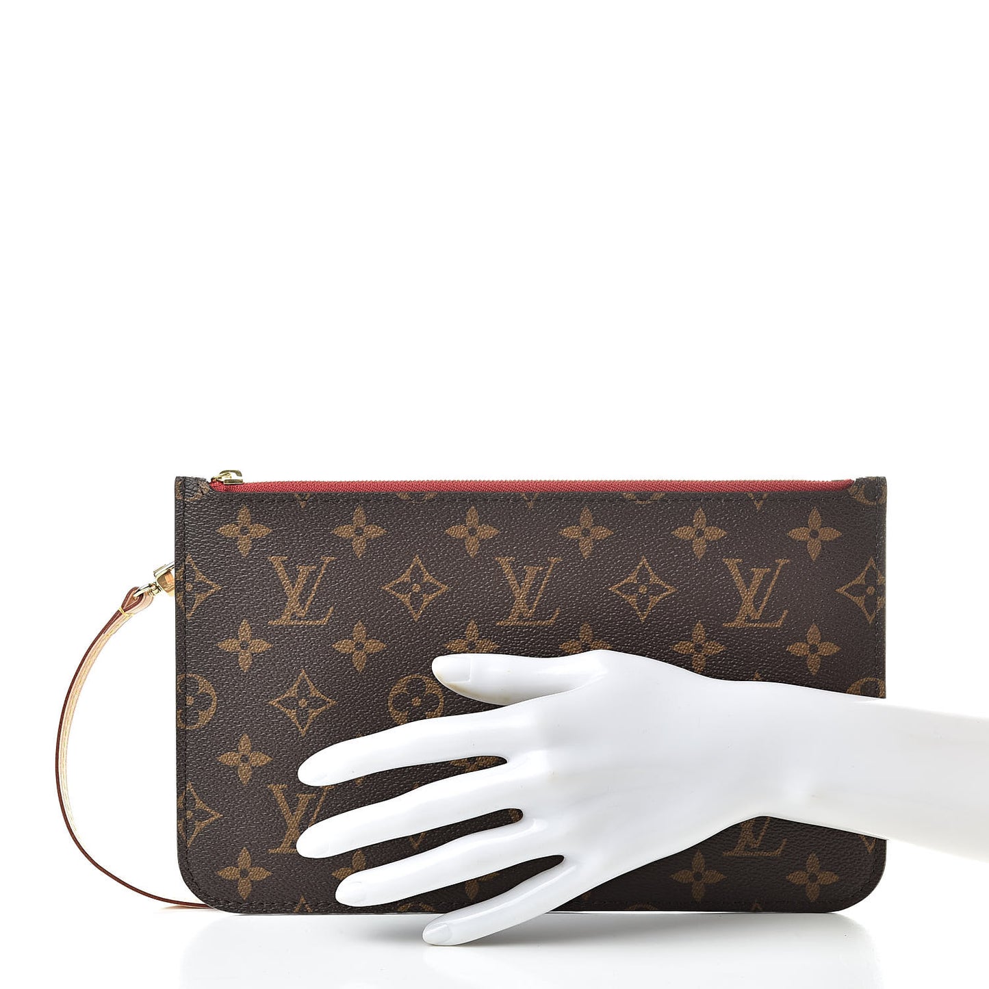 Monogram Neverfull MM GM Pochette Cherry