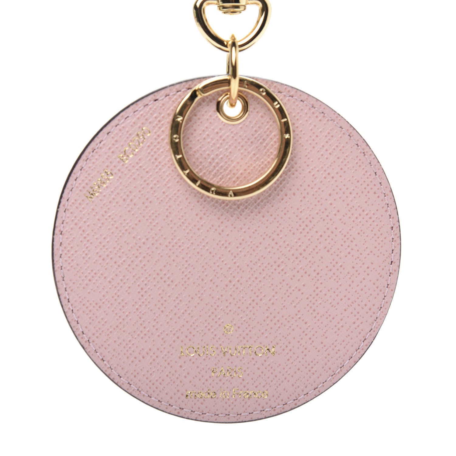 Louis Vuitton Monogram 2020 Christmas Animation Big Wheel Bag Charm Key Ring Rose Ballerine 4 of 6