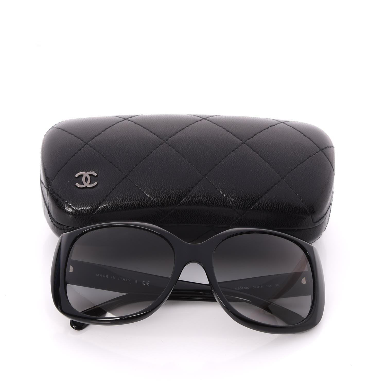 Chanel CC Sunglasses 5183 Black 7 of 7
