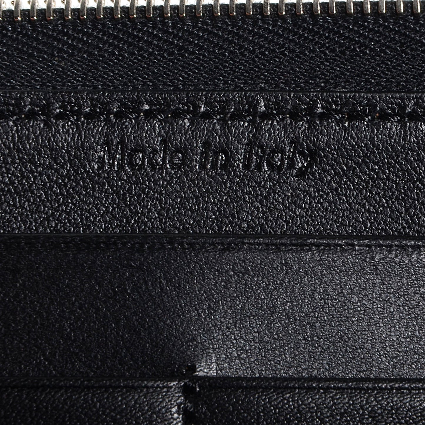 Leather Hologram Holographic Zip Continental Wallet