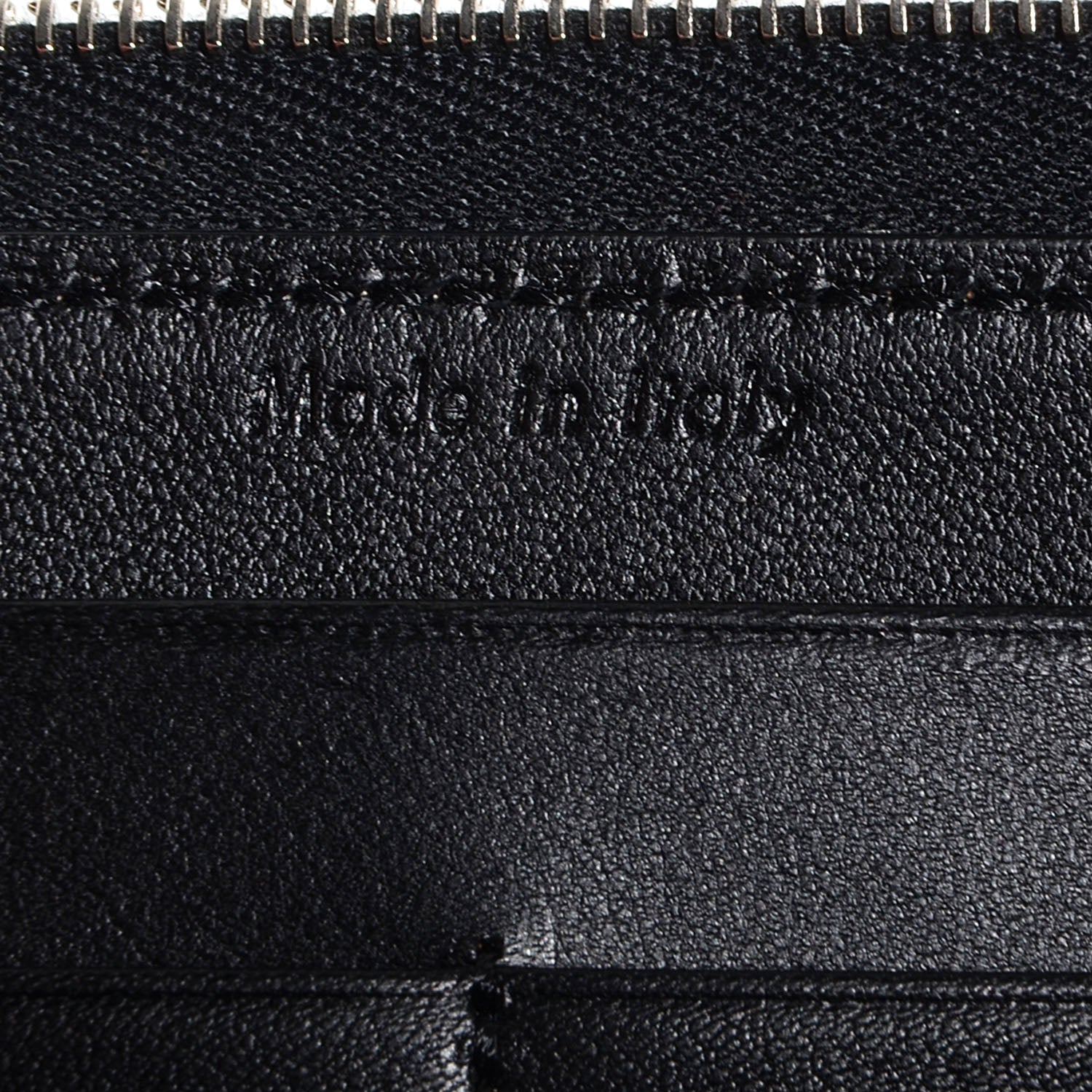 Celine Leather Hologram Holographic Zip Continental Wallet 6 of 9