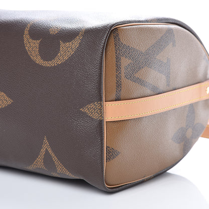 Louis Vuitton Reverse Monogram Giant Speedy Bandouliere 30 9 of 9