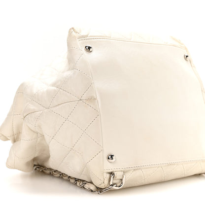 Chanel Lambskin Quilted Beijing Backpack Bag White 8 of 9