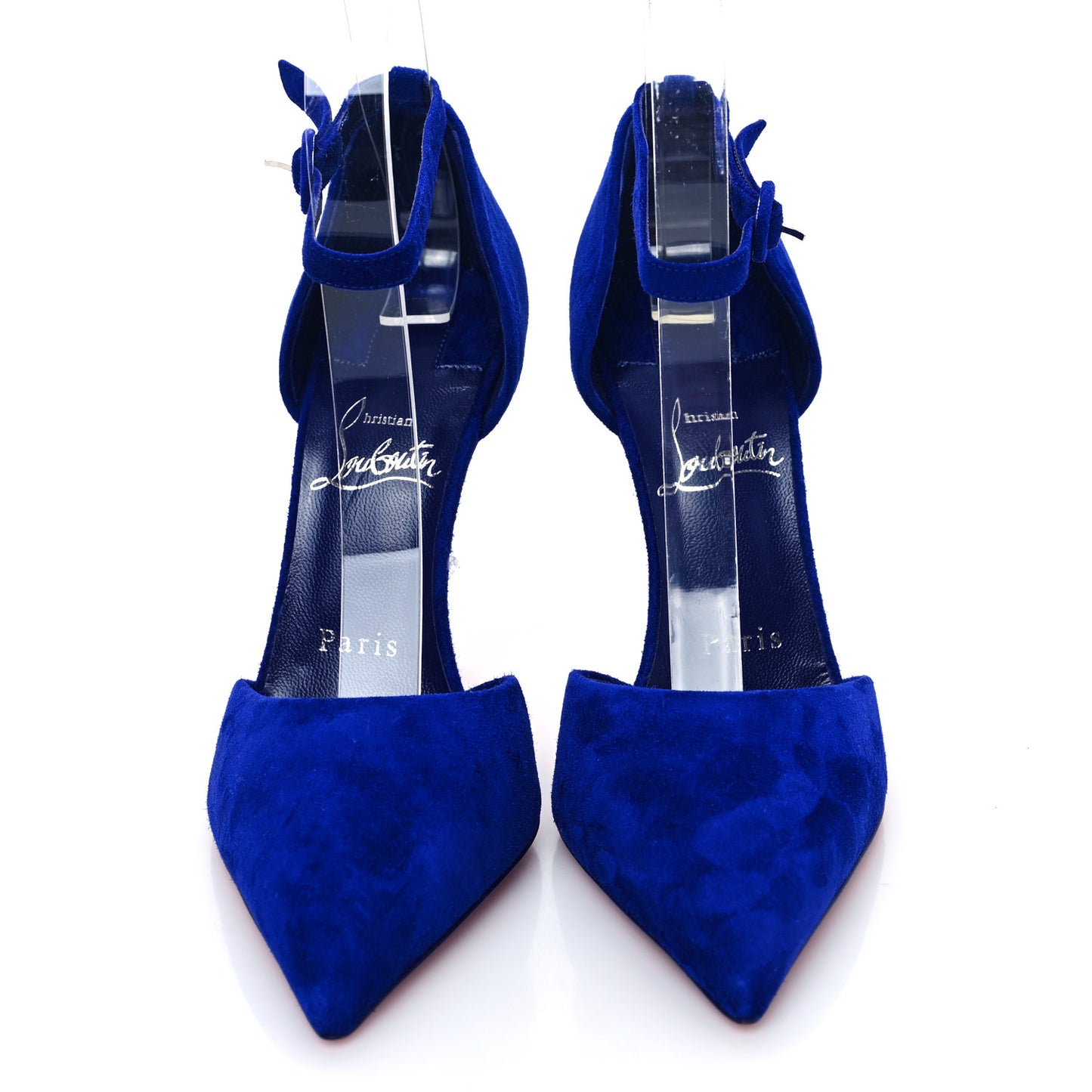 Veau Velours Astrida Bride 100 Pumps 35.5 Galactiqueen