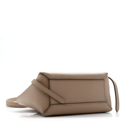 Celine Grained Calfskin Pico Belt Bag Light Taupe 4 of 12