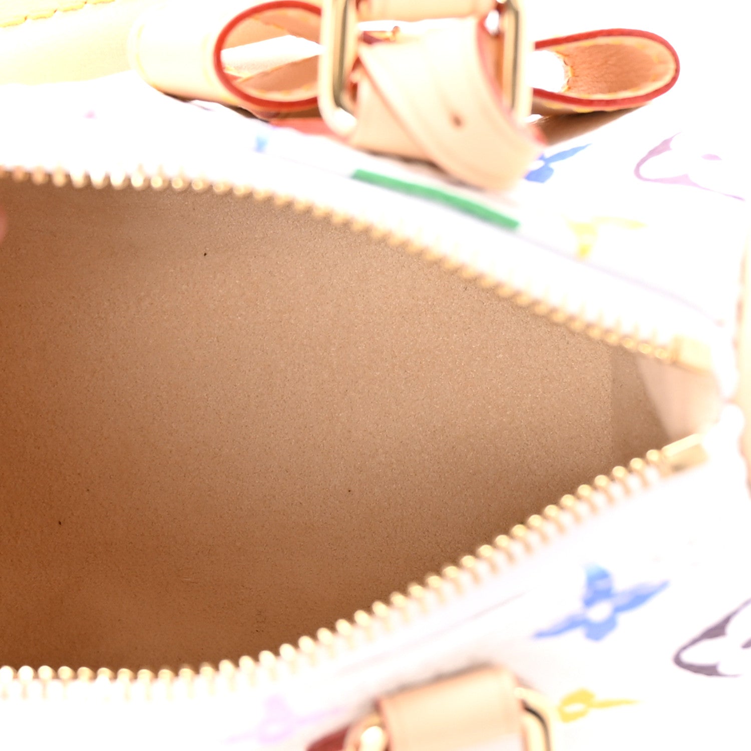 Louis Vuitton LV X TM Monogram Multicolor Nano Speedy White 5 of 9