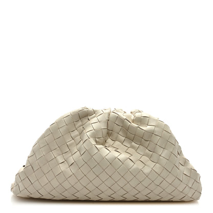Bottega Veneta Nappa Maxi Intrecciato The Pouch Oversized Clutch Plaster 1 of 6