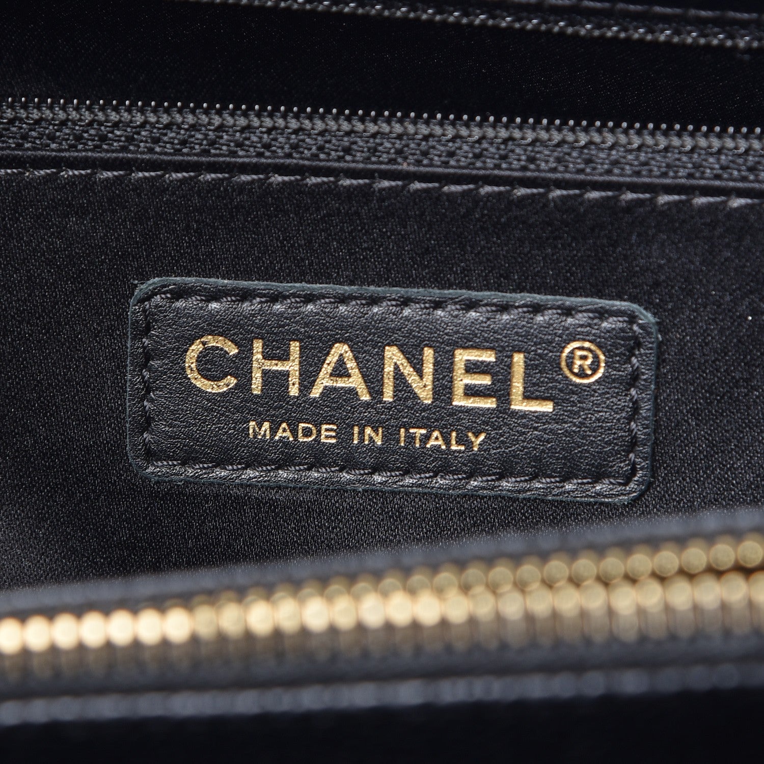 Chanel Caviar Quilted XL Grand Shopping Tote GST Black 6 of 8
