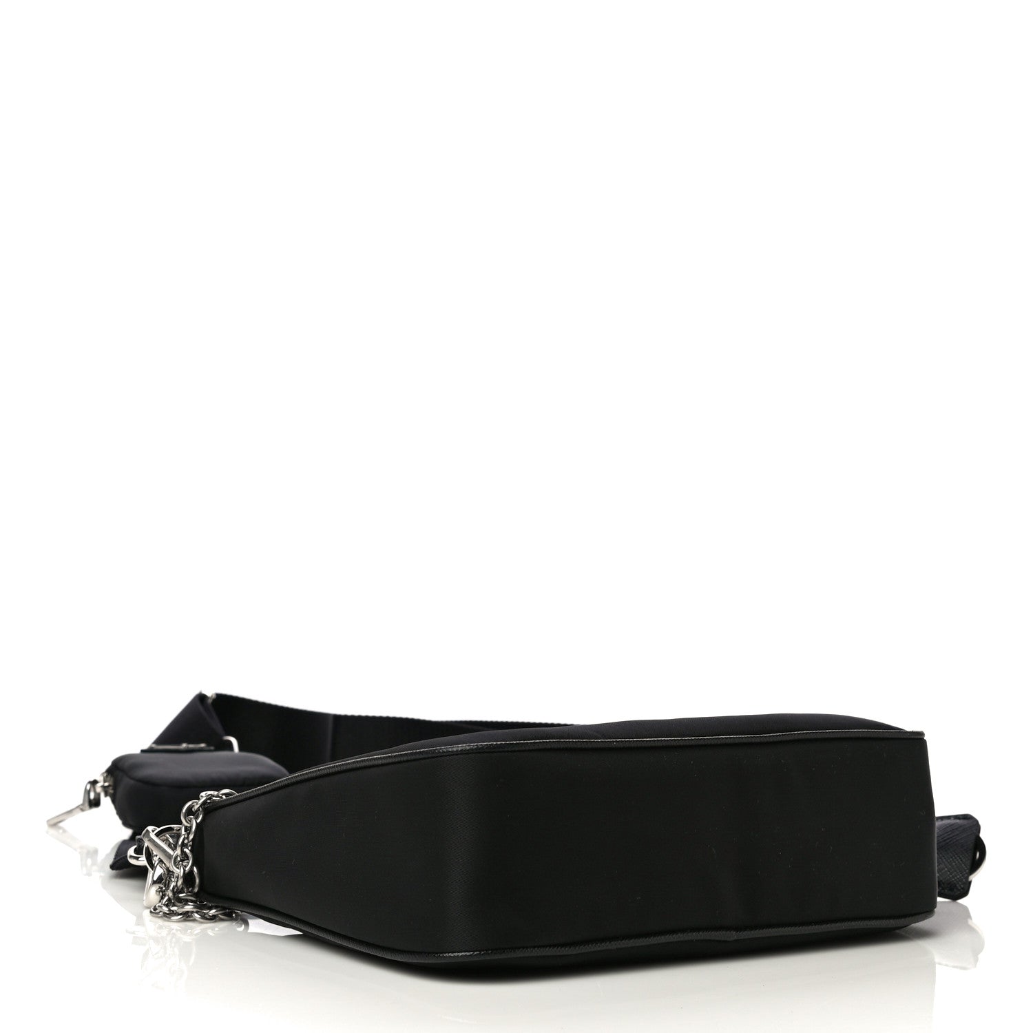 Prada Nylon Re-Edition 2005 Shoulder Bag Black 4 of 13