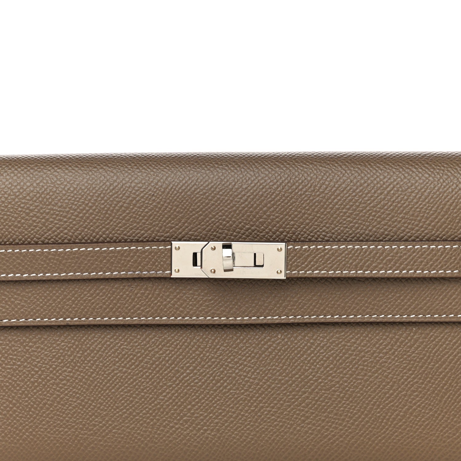 Hermes Epsom Kelly Longue Wallet Etoupe 8 of 11