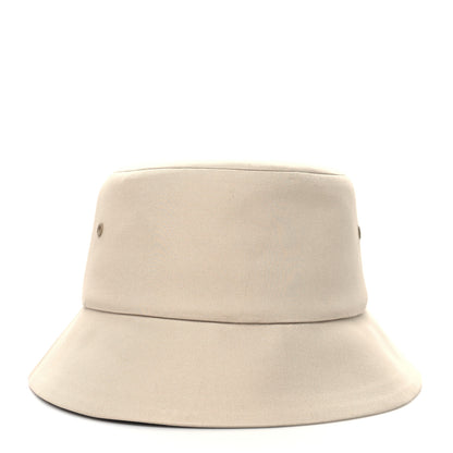 Burberry Technical Cotton Giant Check Globe Bucket Hat M Soft Fawn 4 of 7