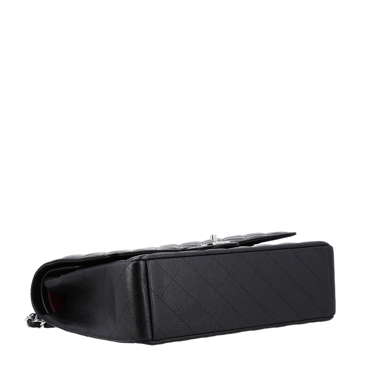 Chanel Caviar Quilted Maxi Double Flap Black 3 of 9