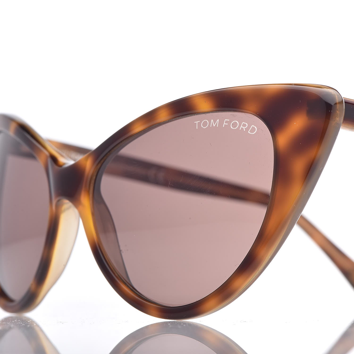 Tom Ford Nikita Cat Eye Sunglasses TF173 Brown 7 of 8