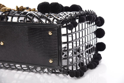 Dolce & Gabbana PVC Cage Market Tote Black 10 of 10