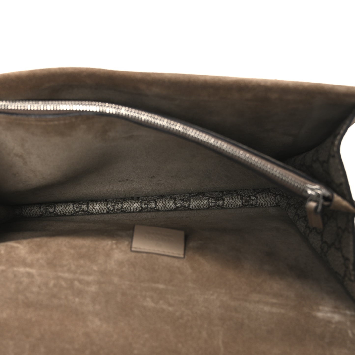 GG Supreme Monogram Medium Dionysus Shoulder Bag Taupe