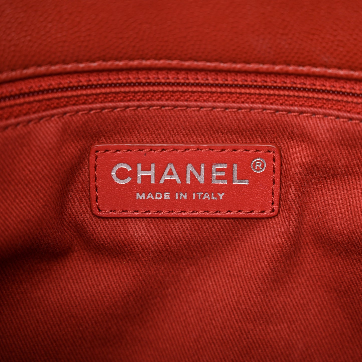 Caviar Quilted Medium Coco Handle Flap Dark Red