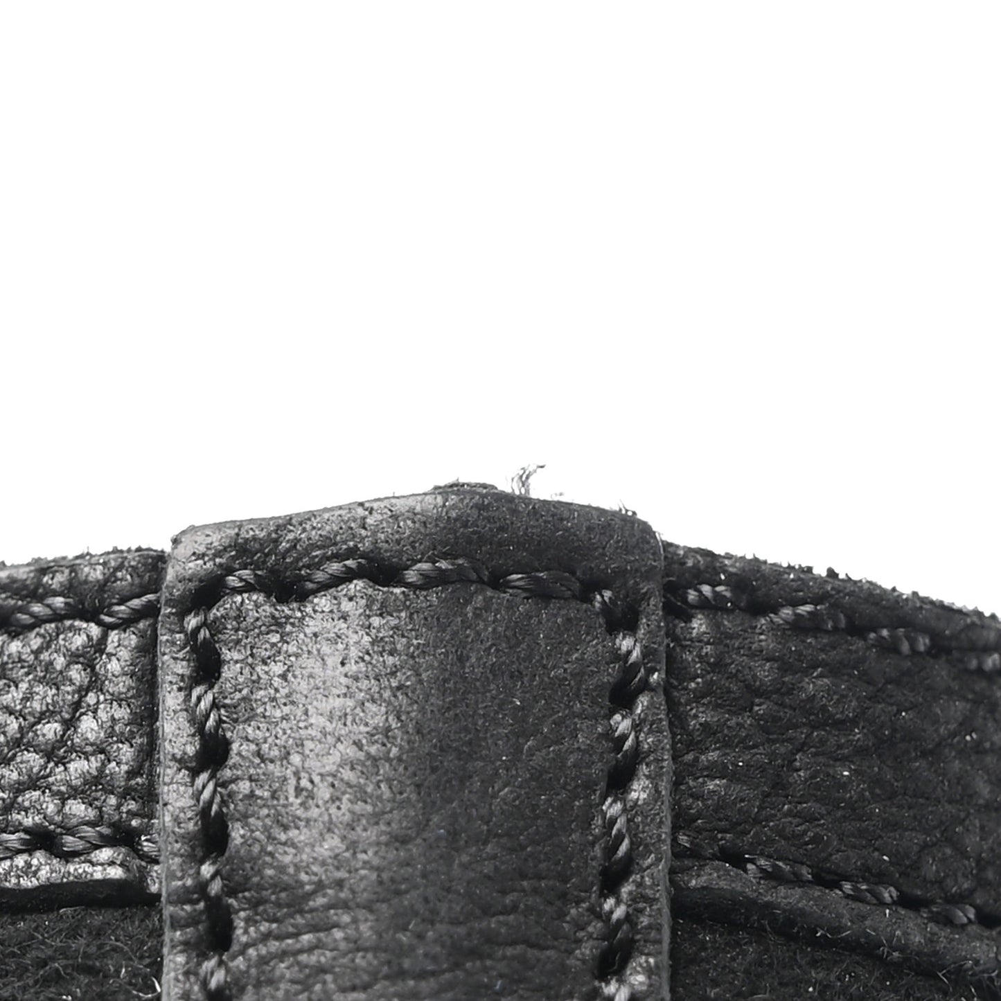 Goatskin Suede Shearling CC Short Boots 38 Black
