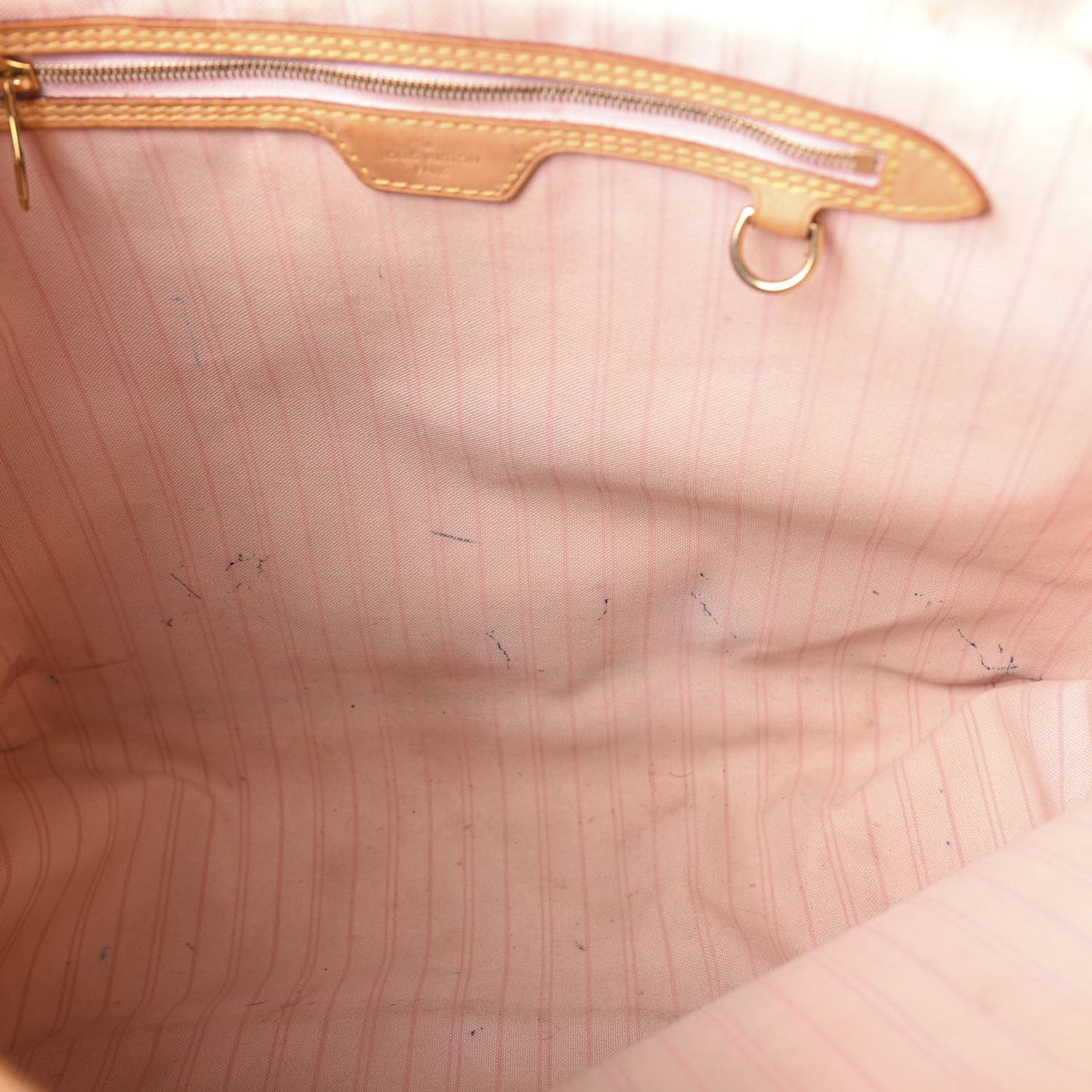 Damier Azur Delightful MM Rose Ballerine
