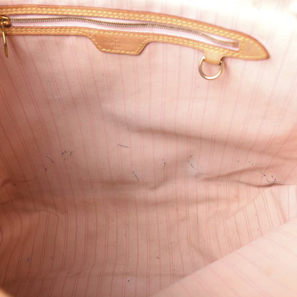 Louis Vuitton Damier Azur Delightful MM Rose Ballerine 11 of 16