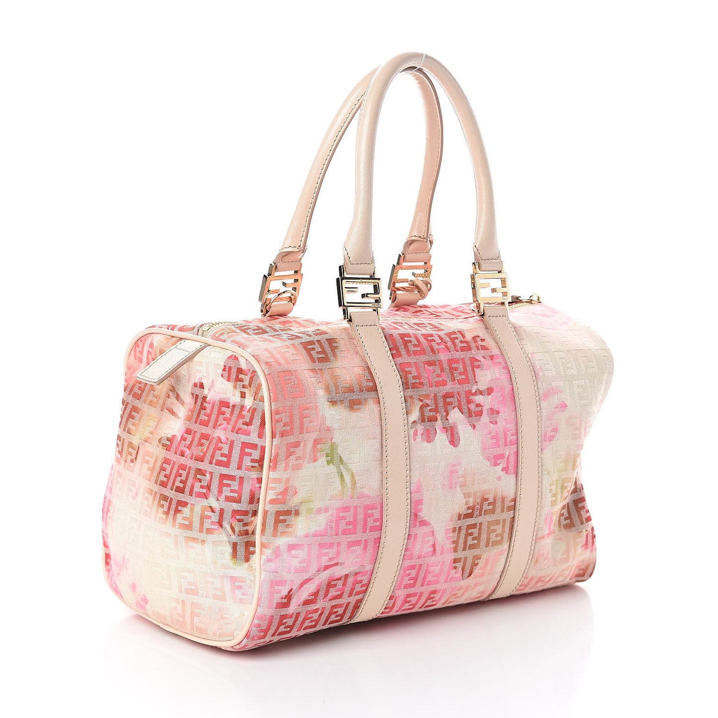 Patent Zucchino Vitello Floral Forever Boston White Multicolor Crema