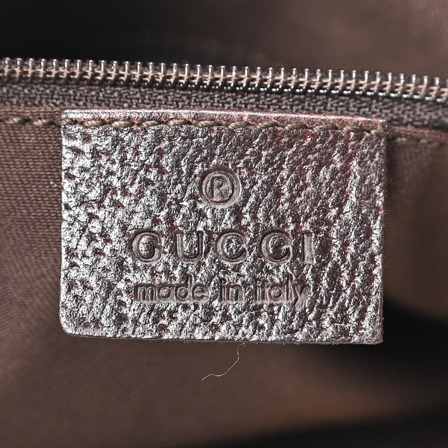 Monogram Large Abbey Tote Dark Brown