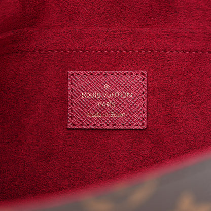 Louis Vuitton Monogram Pochette Felicie Chain Wallet Fuchsia 9 of 13