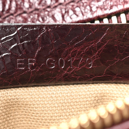 Givenchy Crinkled Patent Small Pandora Oxblood 7 of 10