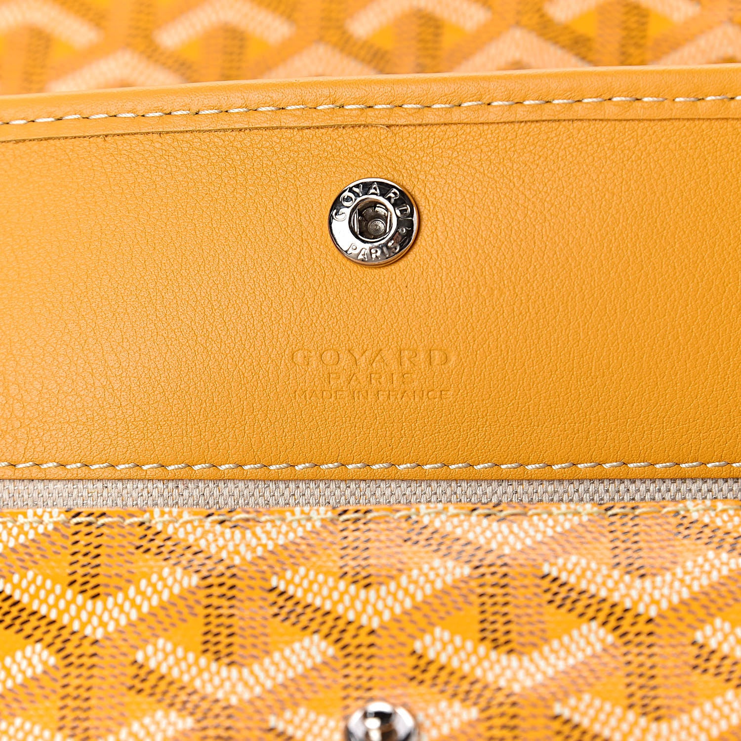Goyard Goyardine Saint Louis PM Yellow 7 of 18