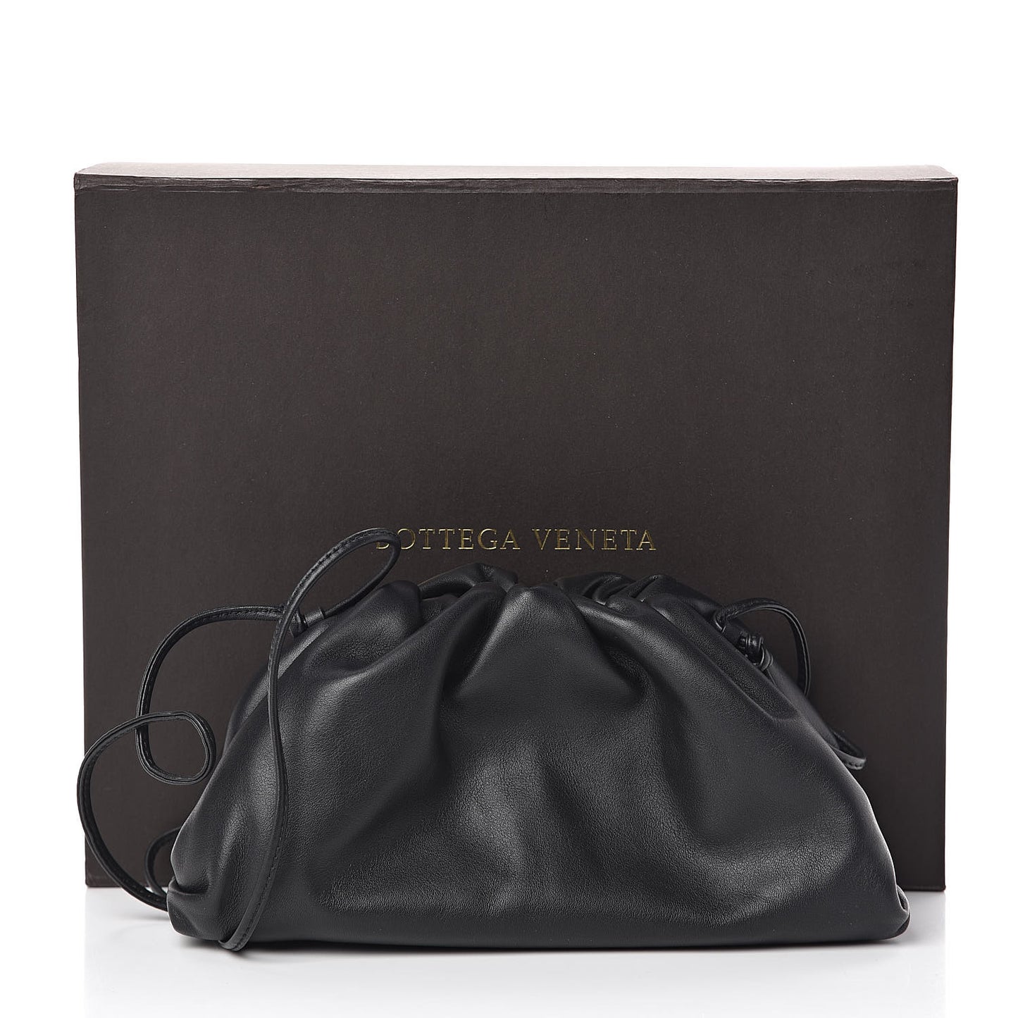 Butter Calfskin The Mini Pouch Black