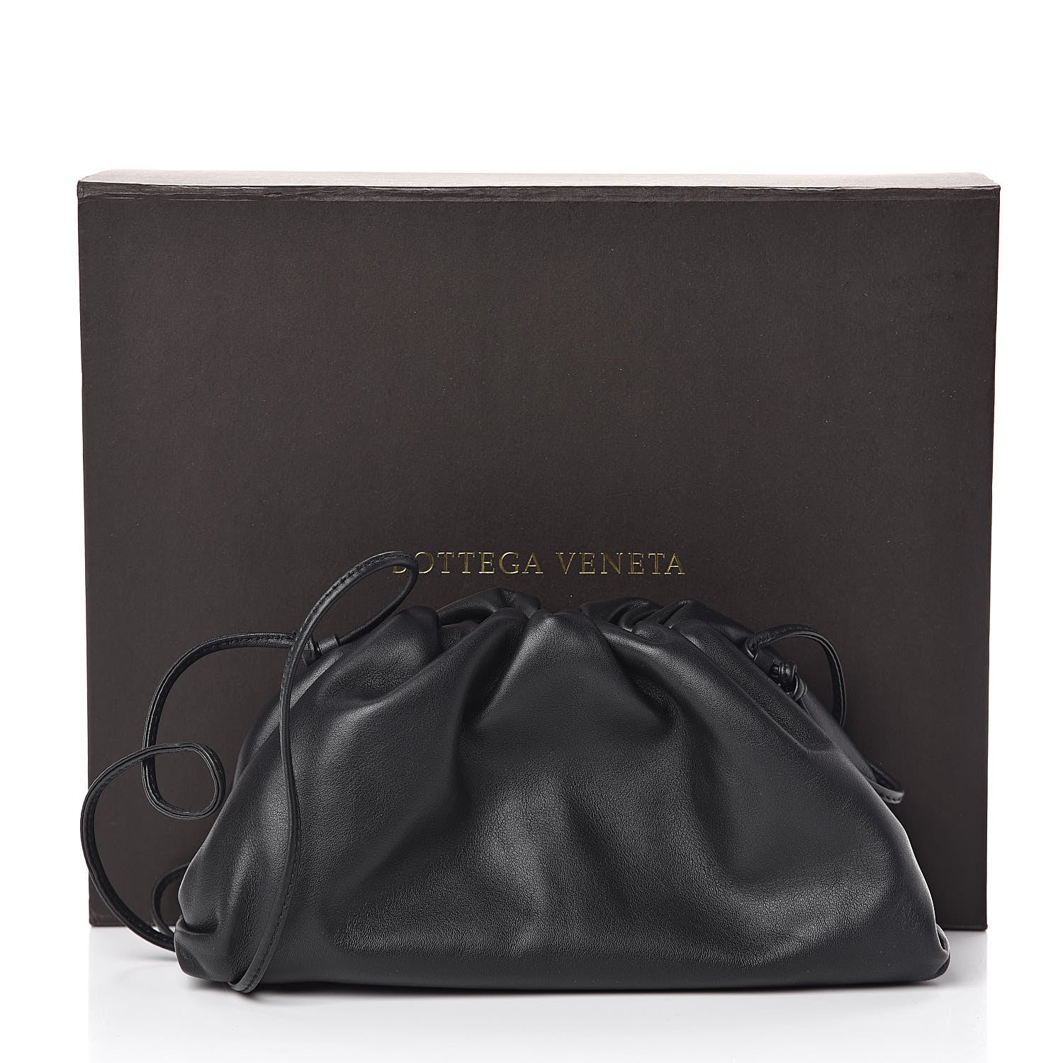 Bottega Veneta Butter Calfskin The Mini Pouch Black 9 of 9