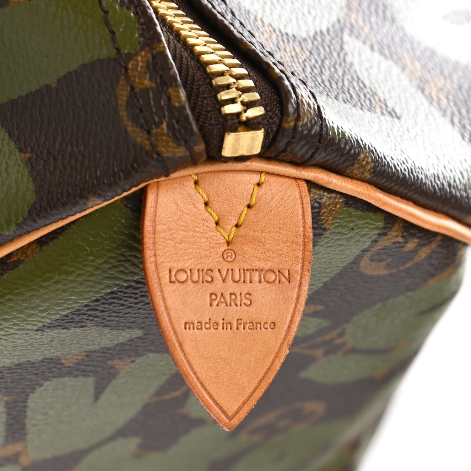 Louis Vuitton Graffiti Keepall 50 Kaki 7 of 15
