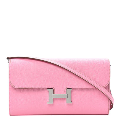 Hermes Epsom Constance Wallet To Go 5P Pink 1 of 6