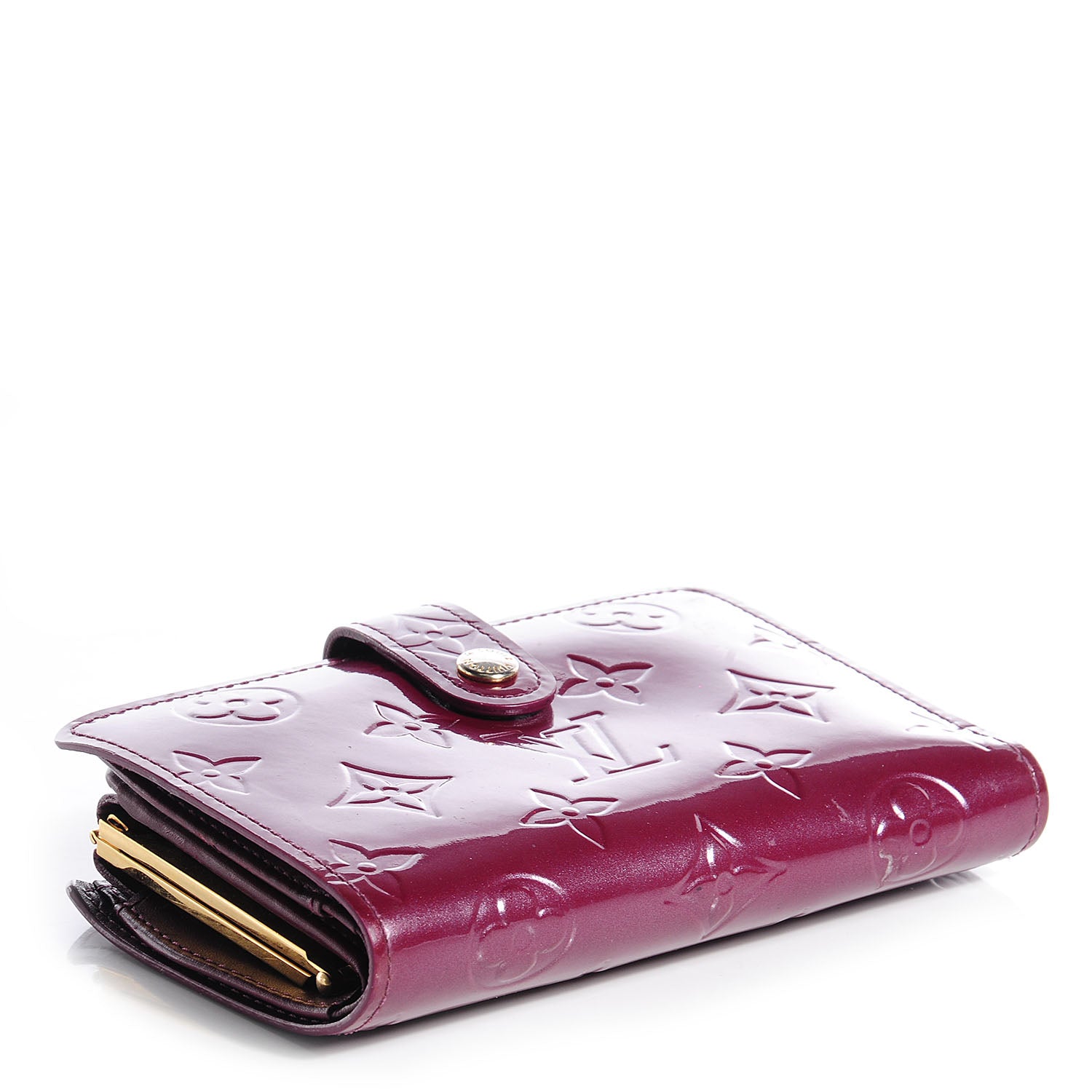 Louis Vuitton Vernis French Purse Wallet Violet 4 of 7