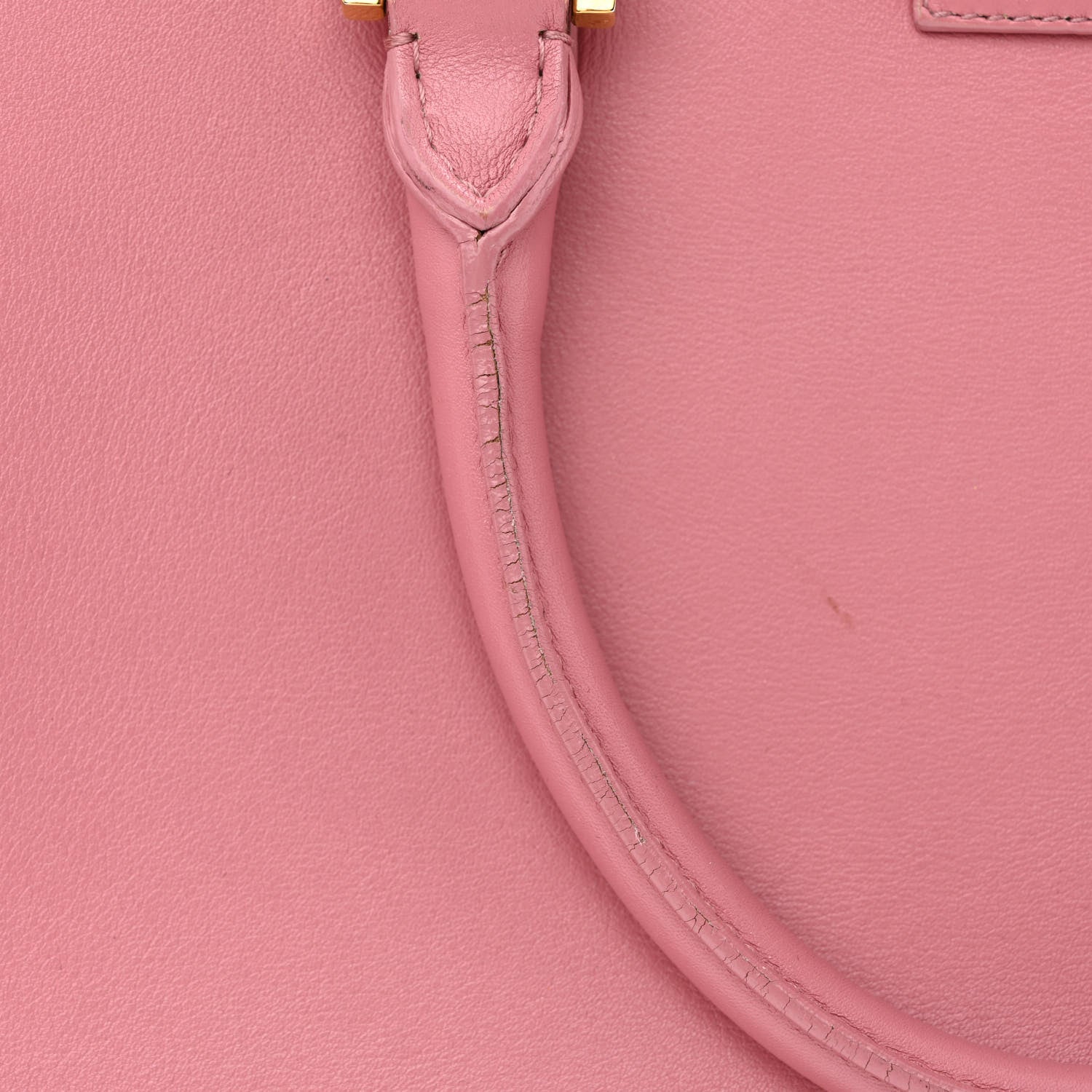 Saint Laurent Smooth Calfskin Small Monogram Cabas Vieux Rose 12 of 15