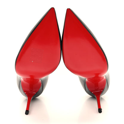 Christian Louboutin Shiny Nappa Kate 100 Pumps 35.5 Black 6 of 9