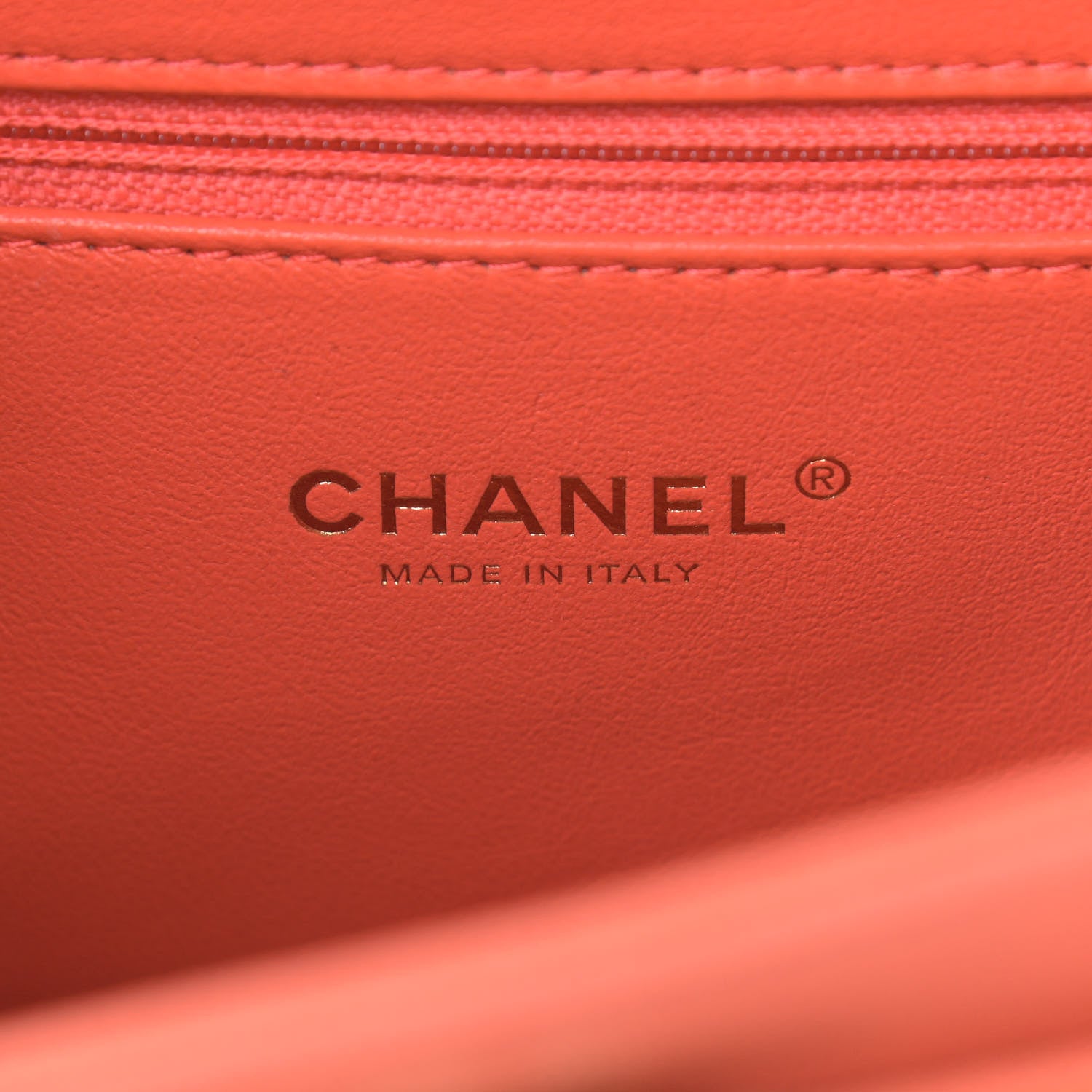 Chanel Caviar Quilted Medium Business Affinity Flap Coral 5 of 10