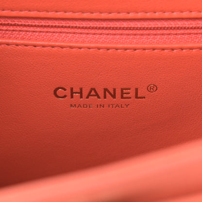 Chanel Caviar Quilted Medium Business Affinity Flap Coral 5 of 10
